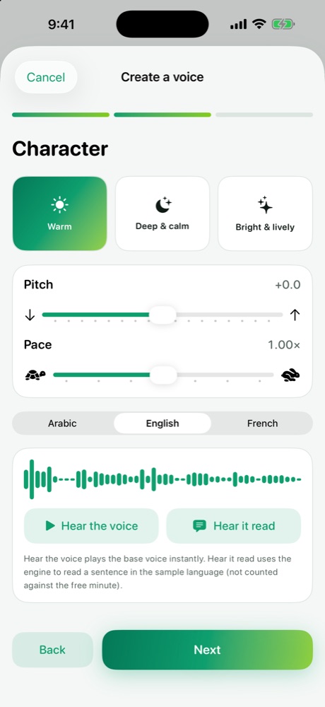 …or design a voice